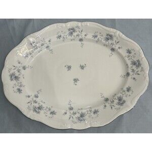 Vintage Johann haviland bavaria germany blue garland Serving Plate